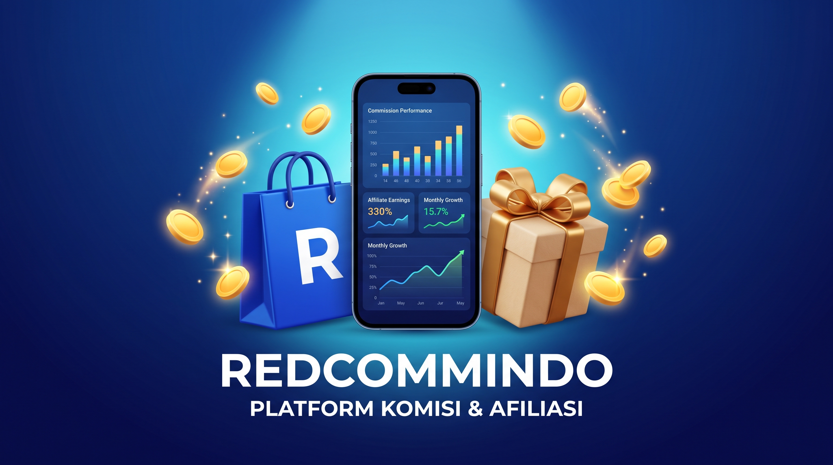 RedcommIndo - Platform Afiliasi E-Commerce